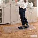 透明キッチンマット〔45×120cm〕 キッチンマット マット ラグ 拭ける 120 おしゃれ 透明 キッチン 台所 撥水 床 傷防止 カットできる クリアキッチンマット 45×120 ぼん家具