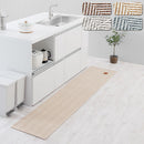 ヘリンボーンキッチンマット〔45×240cm〕 キッチンマット マット ラグ ヘリンボーン キッチンラグ 洗える おしゃれ 約 45×240cm 台所 滑り止め ウレタン 床暖房対応 北欧 毛足無し FRUTO