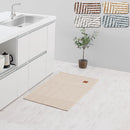 ヘリンボーンキッチンマット〔60×120cm〕 キッチンマット 120 台所マット ダイニングマット おしゃれ 洗える 拭ける ヘリンボーン ラグ 北欧 滑り止め 薄手 60×120 床暖房対応 FRUTO