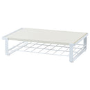 レンジ上ラック レンジ上ラック 薄型 トースター台 カウンター上 キッチン 調味料 棚 スチール 木目調 ぼん家具