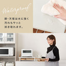 レンジ上ラック レンジ上ラック 薄型 トースター台 カウンター上 キッチン 調味料 棚 スチール 木目調 ぼん家具