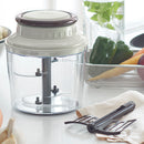 ハンディチョッパー　L ラドンナ フードチョッパー 手動 きざむ まぜる 引くだけ 母の日 フードプロセッサー コンパクト フードカッター みじん切り 簡単 チョッパー おすすめ 新生活 ぼん家具