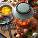 ハンディチョッパー　L ラドンナ フードチョッパー 手動 きざむ まぜる 引くだけ 母の日 フードプロセッサー コンパクト フードカッター みじん切り 簡単 チョッパー おすすめ 新生活 ぼん家具