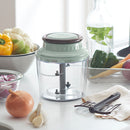 ハンディチョッパー　L ラドンナ フードチョッパー 手動 きざむ まぜる 引くだけ 母の日 フードプロセッサー コンパクト フードカッター みじん切り 簡単 チョッパー おすすめ 新生活 ぼん家具