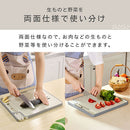 多機能まな板 まな板 食洗機 耐熱温度70℃ カッティングボード すりおろし器 包丁研ぎ器 シャープナー 両面使用 斜め設計 滑り止め スタンド付き キッチンツール cloclo