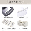 マルチスライサーセット 野菜スライサー スライサーセット マルチスライサー キッチンスライサー 千切り 角切り みじん切り 細切り 薄切り 花形切り おろし器 卵白分離器 cloclo