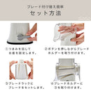 回転式マルチスライサー スライサー 回転 スライサーセット 野菜カッター スライスカッター キッチンスライサー 細切り 薄切り 波形カット おろし器 滑り止め 多機能 時短 cloclo