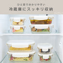 ガラス保存容器〔8点セット〕 ガラス容器 ガラス保存容器 保存容器 ガラス 耐熱ガラス容器 密閉 電子レンジ対応 オーブン 食洗機 冷蔵 冷凍 容器 セット 保存 作り置き 8点セット cloclo