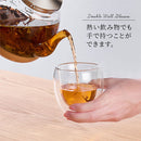 ダブルウォールグラス〔2個セット〕 コップ グラス ダブルウォールグラス 2個 セット ガラスコップ カップ 265mL 耐熱グラス コーヒーカップ ティーカップ タンブラー 食洗機対応 来客用 ぼん家具