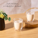 ダブルウォールグラス〔2個セット〕 コップ グラス ダブルウォールグラス 2個 セット ガラスコップ カップ 365mL 耐熱グラス コーヒーカップ ティーカップ タンブラー 食洗機対応 来客用 ぼん家具