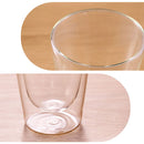 ダブルウォールグラス〔2個セット〕 コップ グラス ダブルウォールグラス 2個 セット ガラスコップ カップ 420mL 耐熱グラス コーヒーカップ ティーカップ タンブラー 食洗機対応 来客用 ぼん家具