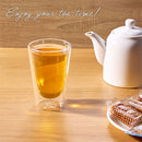 ダブルウォールグラス〔2個セット〕 コップ グラス ダブルウォールグラス 2個 セット ガラスコップ カップ 420mL 耐熱グラス コーヒーカップ ティーカップ タンブラー 食洗機対応 来客用 ぼん家具