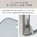 多機能まな板〔解凍プレート付き〕 解凍プレート まな板 急速解凍 食洗機対応 約幅 30×20cm カッティングボード 食材 肉 冷凍食品 解凍 両面使い すりおろし 包丁砥ぎ 付き 解凍まな板 cloclo