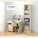 シンプル木製ラック幅44cm 本棚 ハイタイプ スリム 6段 可動棚 木目調 ラック コミック 漫画 大容量 A4 対応 ぼん家具