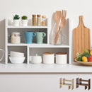 キッチンラック キッチンラック カウンター上収納 食器棚 おしゃれ カップボード キッチン収納 スリム 木製 キッチンボード コンパクト ミニ スライド式 調味料 ぼん家具