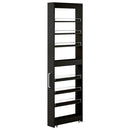 すき間ワゴンラック ハイタイプ〔幅10～20cm〕 隙間収納ラック ハイタイプ キャスター付き 可動棚 キッチン ワゴン 薄型 ぼん家具