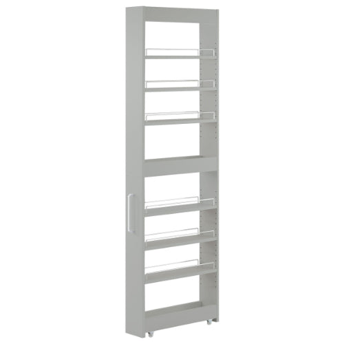 すきまワゴンラック(ハイタイプ) KRA945057ホワイト すき間ワゴンラック ハイタイプ 幅10～20cm キッチン収納 おしゃれ