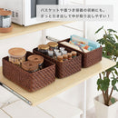 ゴミ箱上ラック〔幅80cm〕 ゴミ箱上ラック スライド棚 4段 可動棚 レンジ台 キッチン トースター 収納 木目調 ぼん家具