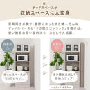 ワゴンラック ハイタイプ〔幅10～14cm〕 隙間収納ラック ハイタイプ ワゴン 可動棚 韓国インテリア グレージュ PUTUPUTU