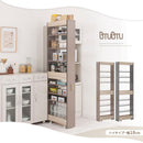 ワゴンラック ハイタイプ〔幅16～20cm〕 キッチンラック 隙間収納 キッチン収納 16cm 18cm 20cm キッチンストッカー キッチン 収納 スリムラック スリム キャスター付き 木製 ペットボトル PUTUPUTU