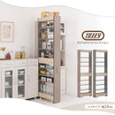 ワゴンラック ハイタイプ〔幅16～20cm〕