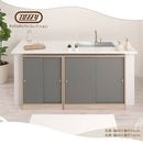 カウンター下収納〔幅60cm・奥行15cm〕