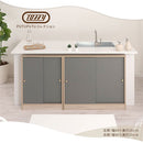 カウンター下収納〔幅90cm・奥行15cm〕