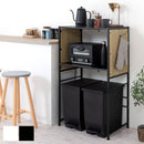 伸縮式ゴミ箱上ラック