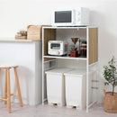 伸縮式ゴミ箱上ラック