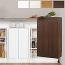 カウンター下収納〔2扉・幅45・60cm〕 日本製 キッチン収納 キッチンラック すき間収納 省スペース 一人暮らし 食器 調味料 ぼん家具