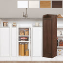 カウンター下収納〔扉・幅20～24cm〕 日本製 キッチン収納 キッチンラック すき間収納 省スペース 一人暮らし 食器 調味料 ぼん家具