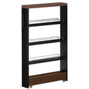 すき間ワゴンラック ロータイプ〔幅10～14cm〕 キッチン収納 キッチンラック 隙間収納 スリム おしゃれ 収納 隙間ワゴン 隙間家具 洗面所 キッチン ラック ワゴン 収納棚 調味料ラック ぼん家具