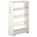 すき間ワゴンラック ロータイプ〔幅16～20cm〕 キッチン収納 キッチンラック 隙間収納 スリム おしゃれ 収納 隙間ワゴン 隙間家具 洗面所 キッチン ラック ワゴン 収納棚 調味料ラック ぼん家具