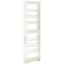 すき間ワゴンラック ハイタイプ〔幅10～14cm〕 キッチン収納 キッチンラック 隙間収納 スリム おしゃれ 収納 隙間ワゴン 隙間家具 洗面所 キッチン ラック ワゴン 収納棚 調味料ラック ぼん家具