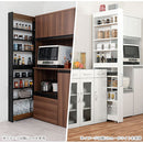 すき間ワゴンラック ハイタイプ〔幅10～14cm〕 キッチン収納 キッチンラック 隙間収納 スリム おしゃれ 収納 隙間ワゴン 隙間家具 洗面所 キッチン ラック ワゴン 収納棚 調味料ラック ぼん家具