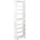 すき間ワゴンラック ハイタイプ〔幅16～20cm〕 キッチン収納 キッチンラック 隙間収納 スリム おしゃれ 収納 隙間ワゴン 隙間家具 洗面所 キッチン ラック ワゴン 収納棚 調味料ラック ぼん家具