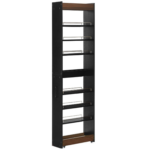 すき間ワゴンラック ハイタイプ 幅16～20cm キッチン収納 おしゃれ