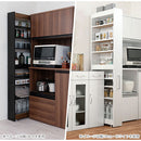 すき間ワゴンラック ハイタイプ〔幅16～20cm〕 キッチン収納 キッチンラック 隙間収納 スリム おしゃれ 収納 隙間ワゴン 隙間家具 洗面所 キッチン ラック ワゴン 収納棚 調味料ラック ぼん家具