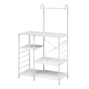 アーチ 上棚付き キッチンラック 4段