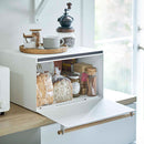 ブレッドケース tosca 食品保存容器 ブレッドケース おしゃれ パンケース 27L 大容量 ブレットボックス トースターラック 食品 お菓子 調味料 食パン 収納 ふた付き 山崎実業