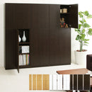 壁面収納〔幅30～幅75cm〕