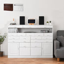 桐製ファックス台 桐チェスト 電話台 引き出し 収納棚 A4 キャビネット リビングボード 大容量 木製 ぼん家具