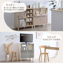 ラタン調収納チェスト 引き出しタイプ