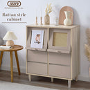 ラタン調収納チェスト 引き出しタイプ