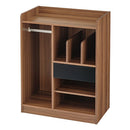 ランドセルラック オープン棚 A4収納 引き出し ハンガー 付き