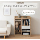 ランドセルラック オープン棚 A4収納 引き出し ハンガー 付き