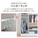 ランドセルラック オープン棚 A4収納 引き出し ハンガー 付き