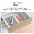 ランドセルラック オープン棚 A4収納 引き出し ハンガー 付き