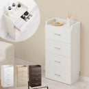 チェスト チェスト 引き出し 4段 サイドボード 収納 スリム 薄型 日用品 リビング 木目調 北欧 ぼん家具