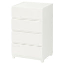 中が見えない 壁付き フラットチェスト 日本製